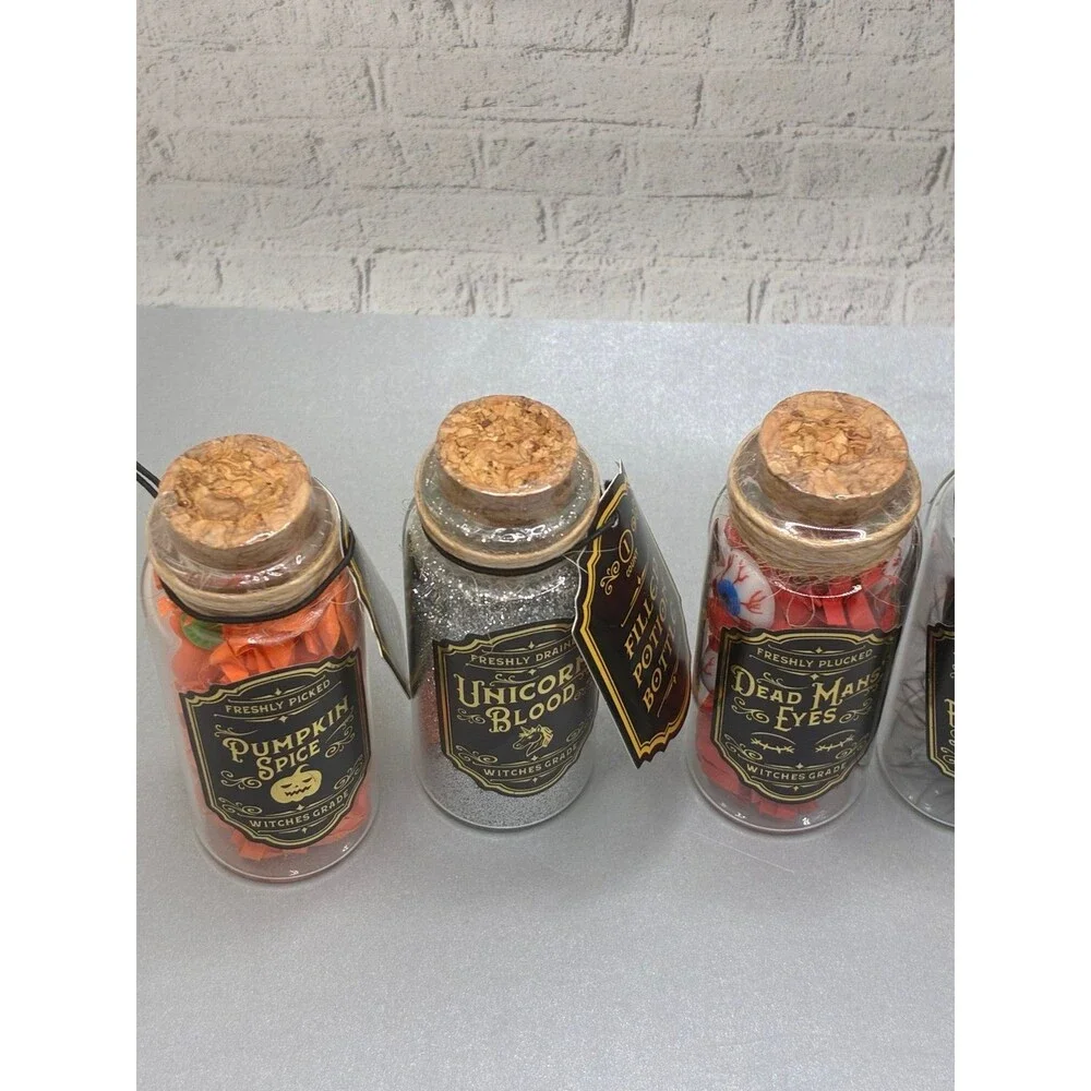 Target Bullseye Playground Halloween Mini Filled Potion Bottles New Release